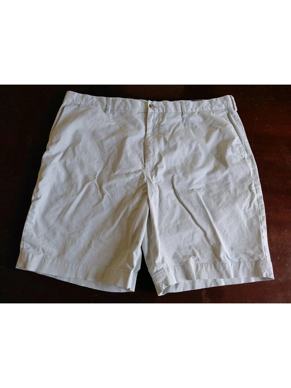 POLO Ralph Lauren Mens 42 Stretch Classic Fit Beige Chino Shorts 8.5